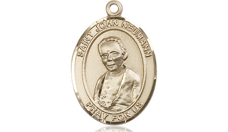 14kt Gold Filled Saint John Neumann Medal