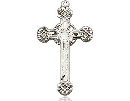 Sterling Silver Cross Medal