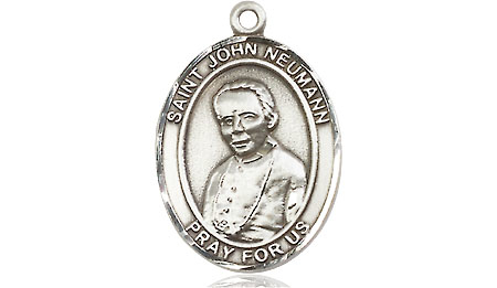 Sterling Silver Saint John Neumann Medal
