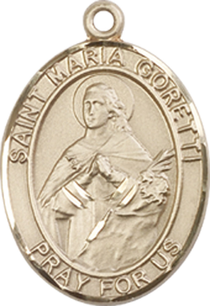 14kt Gold Filled Saint Maria Goretti Medal