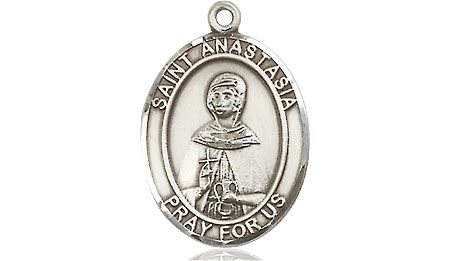 Sterling Silver Saint Anastasia Medal