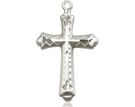 Sterling Silver Cross Medal