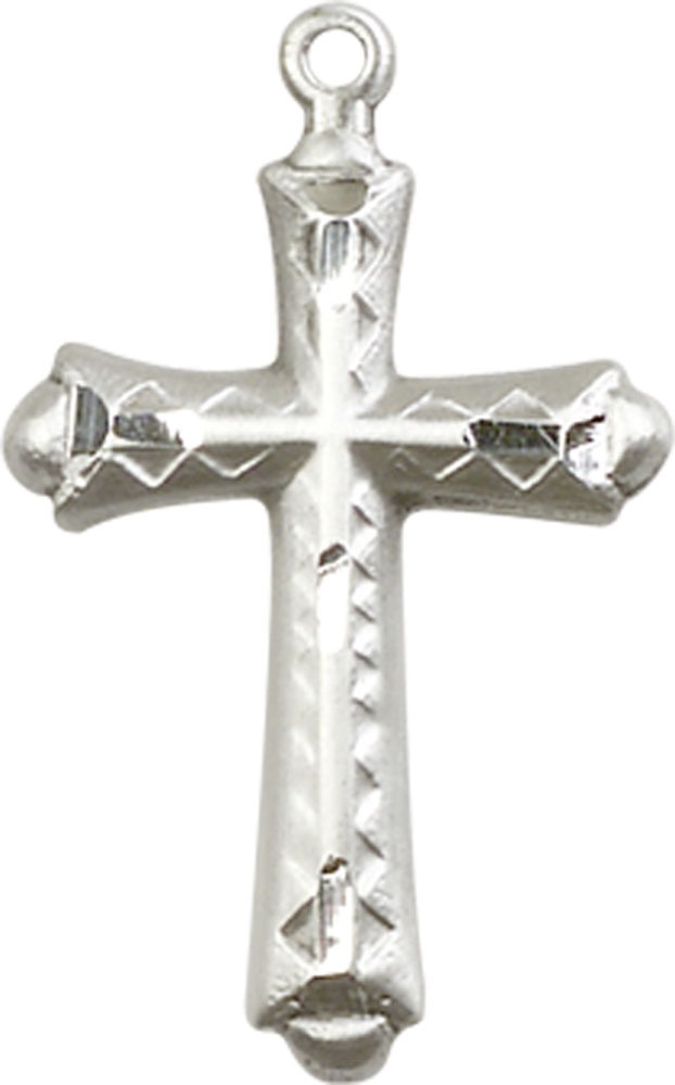 Sterling Silver Cross Medal