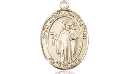 14kt Gold Filled Saint Joseph the Worker Medal