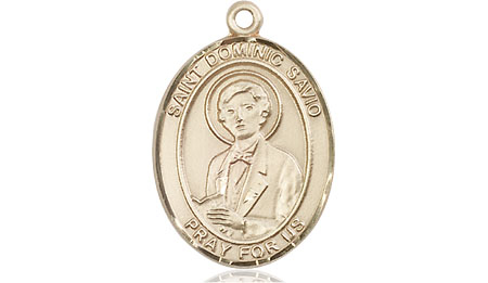 14kt Gold Filled Saint Dominic Savio Medal