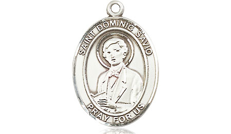Sterling Silver Saint Dominic Savio Medal