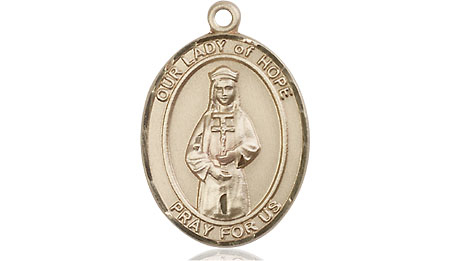 14kt Gold Filled Our Lady of Hope Medal