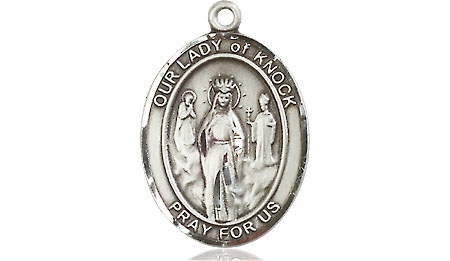 Sterling Silver Our Lady of Knock Medal