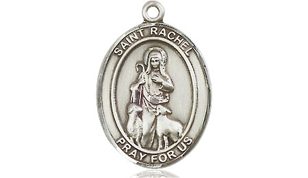 Sterling Silver Saint Rachel Medal