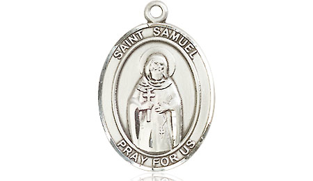 Sterling Silver Saint Samuel Medal