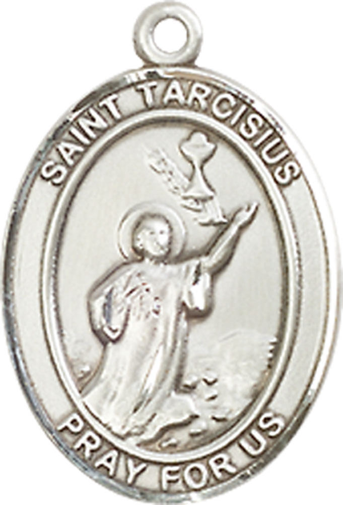 Sterling Silver Saint Tarcisius Medal