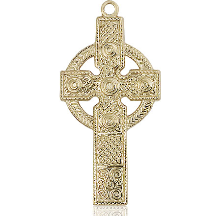 14kt Gold Kilklispeen Cross Medal