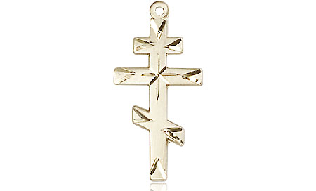 14kt Gold Saint Andrew Cross Medal