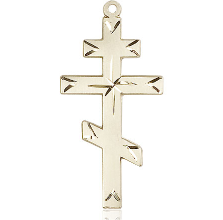 14kt Gold Cross Medal