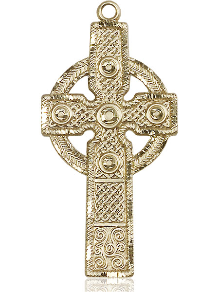 14kt Gold Kilklispeen Cross Medal