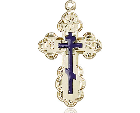 14kt Gold Saint Olga Cross Medal