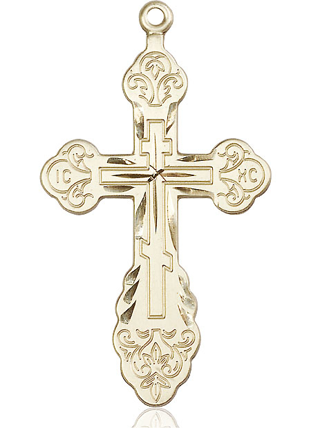 14kt Gold Vladimir Cross Medal