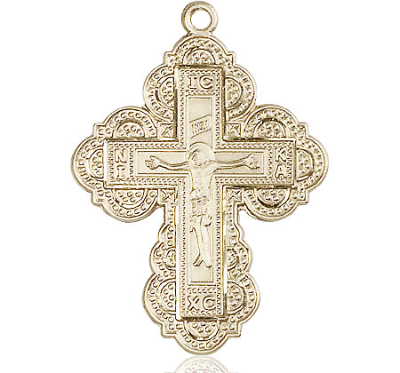 14kt Gold Irene Cross Medal