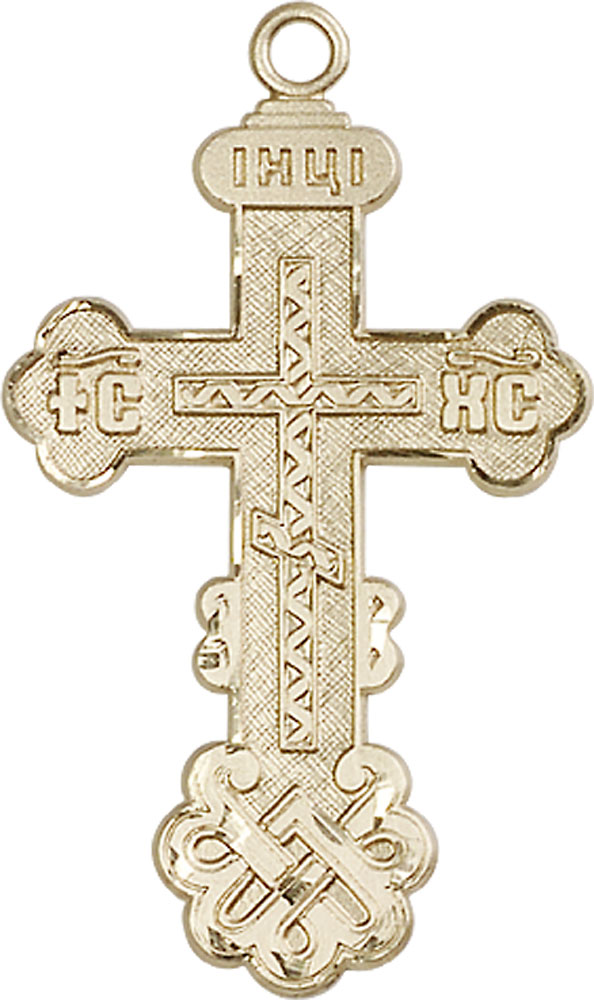 14kt Gold Kiev Cross Medal