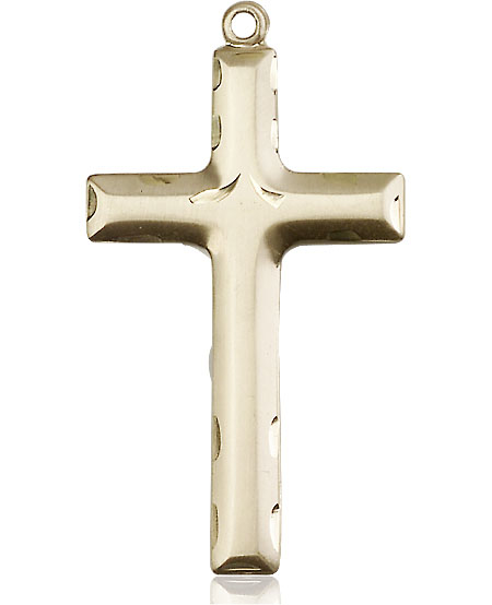 14kt Gold Cross Medal