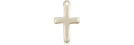 14kt Gold Cross Medal