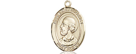 14kt Gold Pope St Eugene I Medal