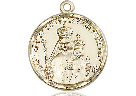 14kt Gold Our Lady of Consolation Medal