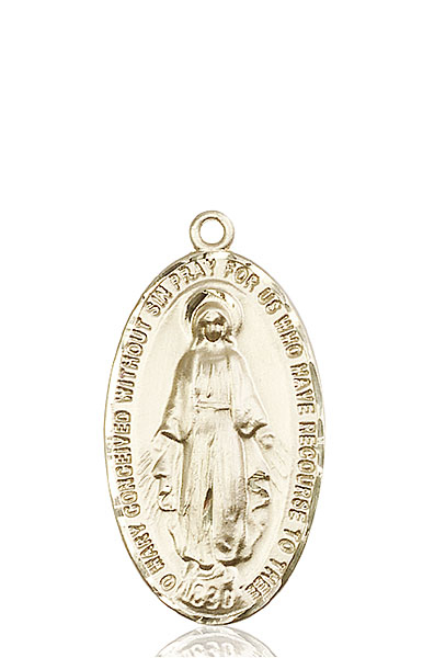 14kt Gold Miraculous Medal