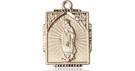 14kt Gold Our Lady of Guadalupe Medal