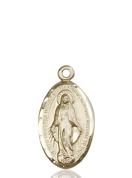 14kt Gold Miraculous Medal