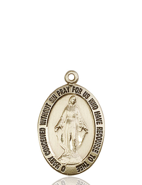 14kt Gold Miraculous Medal