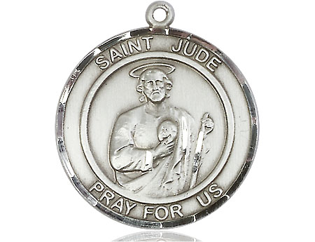 Sterling Silver Saint Jude Medal