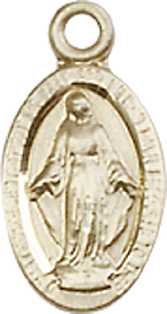 14kt Gold Miraculous Medal