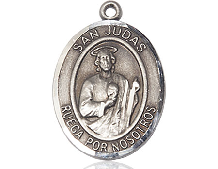 Sterling Silver San Judas Medal