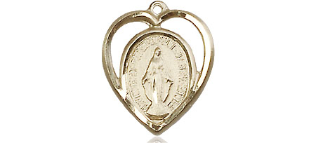 14kt Gold Miraculous Medal