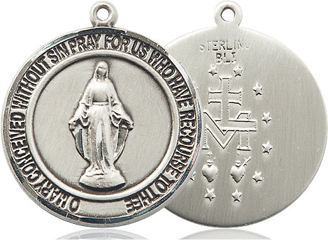 Sterling Silver Miraculous Medal