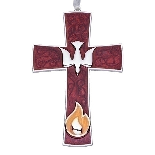 7.5"H Confirmation Wall Cross