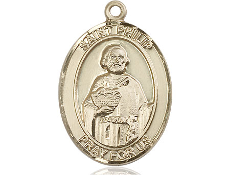 14kt Gold Filled Saint Philip the Apostle Medal