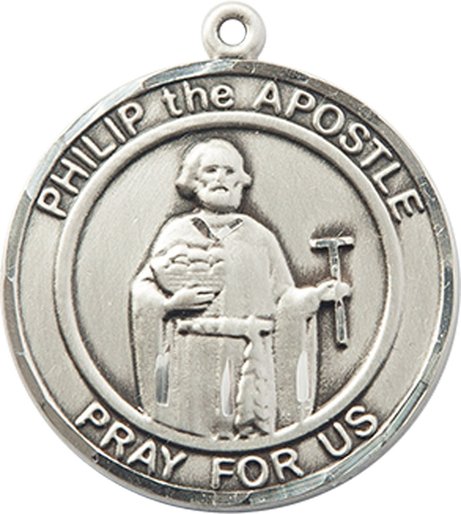 Sterling Silver Philip the Apostle Medal