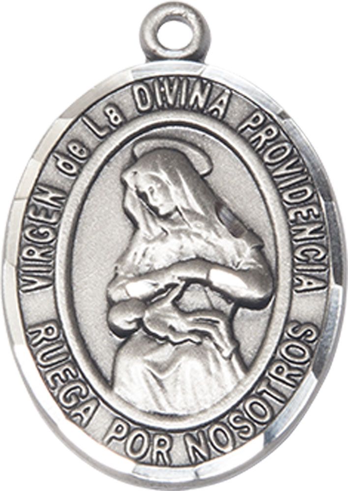 Sterling Silver Virgen de la Divina Medal