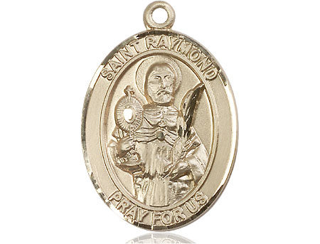 14kt Gold Filled Saint Raymond Nonnatus Medal