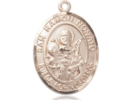 14kt Gold Filled San Raymon Nonato Medal