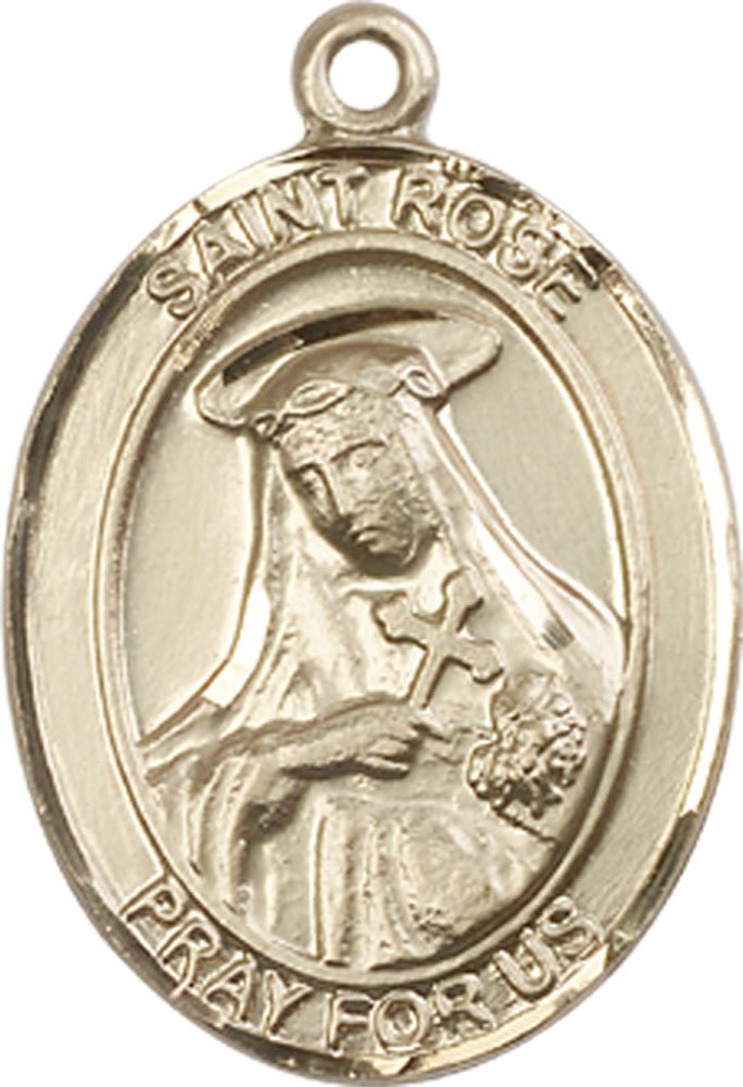 14kt Gold Filled Saint Rose of Lima Medal