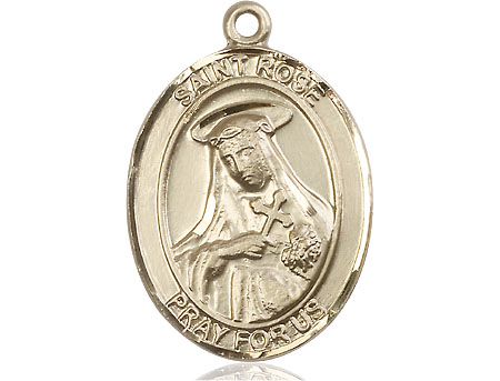 14kt Gold Filled Saint Rose of Lima Medal