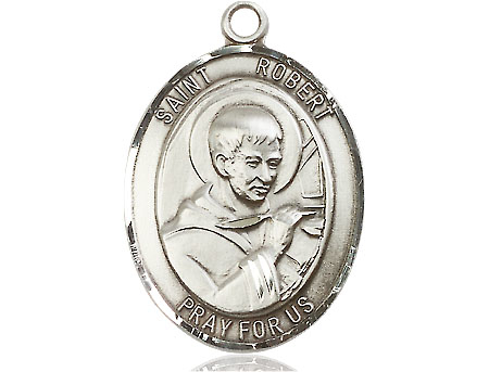 Sterling Silver Saint Robert Bellarmine Medal