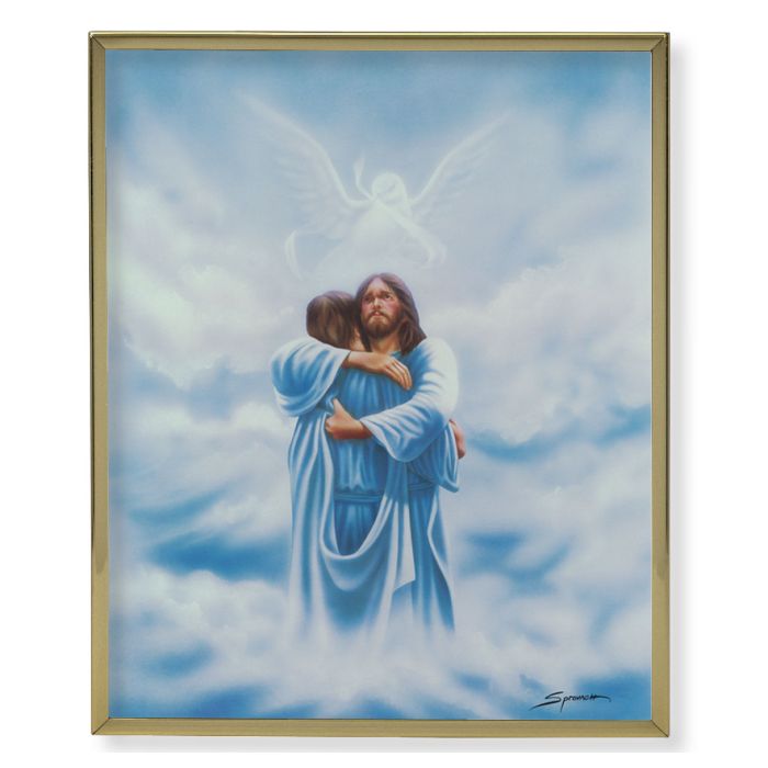 Welcome Home 8X10 W/Gold Frame