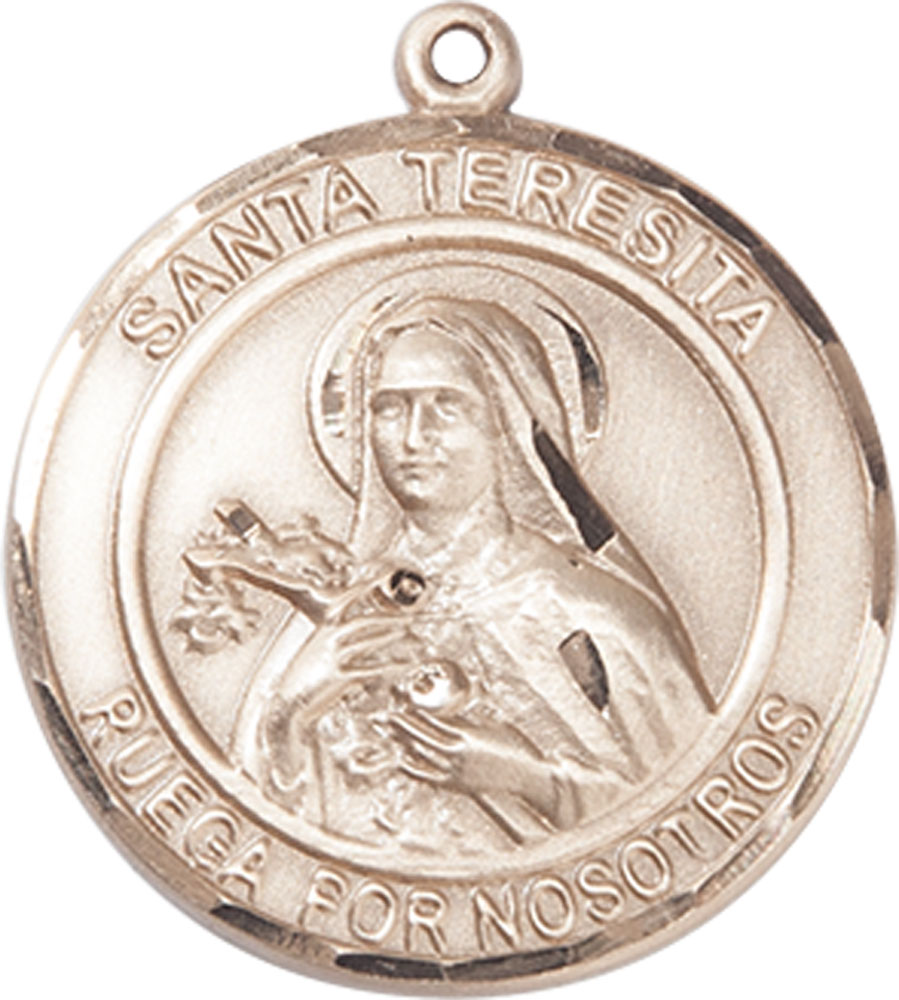 14kt Gold Filled Santa Teresita Medal