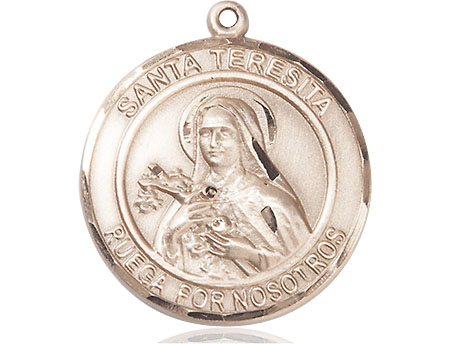 14kt Gold Filled Santa Teresita Medal