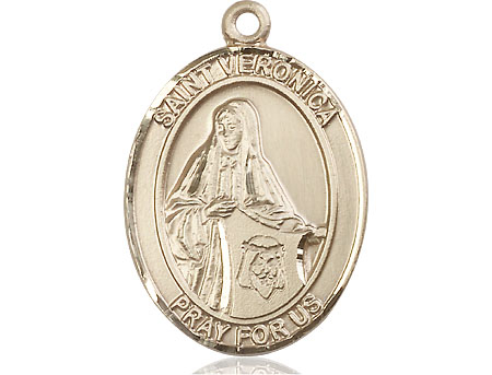 14kt Gold Filled Saint Veronica Medal