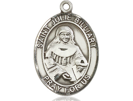 Sterling Silver Saint Julie Billiart Medal